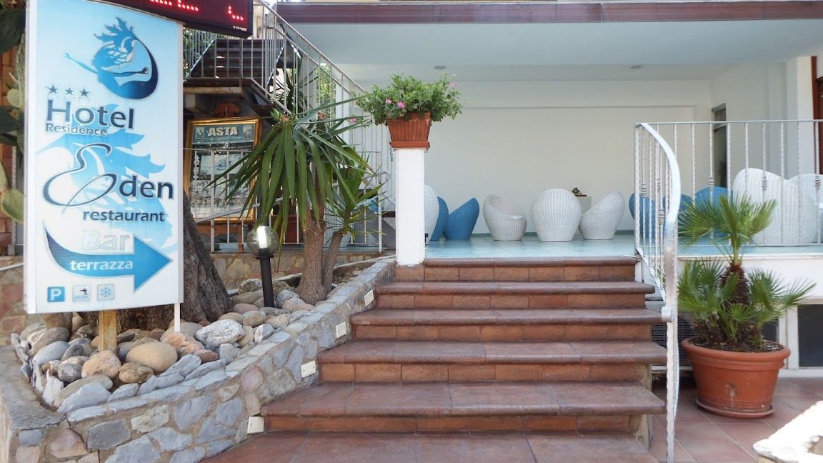 Residence Hotel Eden Палинуро Екстериор снимка