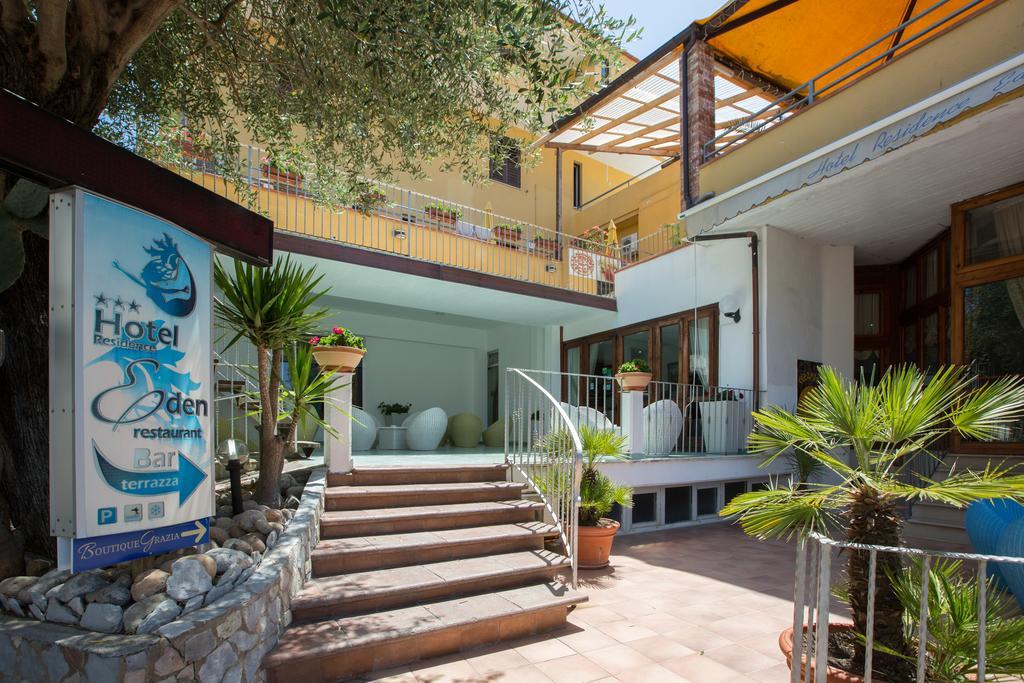 Residence Hotel Eden Палинуро Екстериор снимка